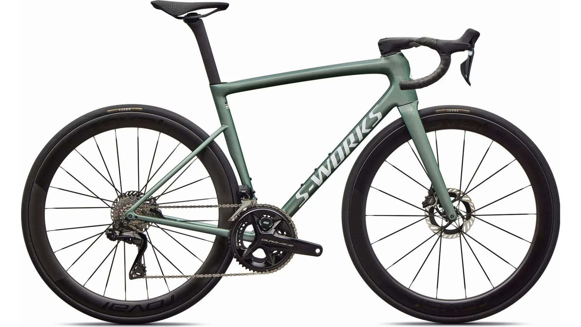 Specialized S-Works Tarmac SL8 DI2 Rennrad Diamant 28" Gloss Premium Fjord Metallic/White Metallic Silver