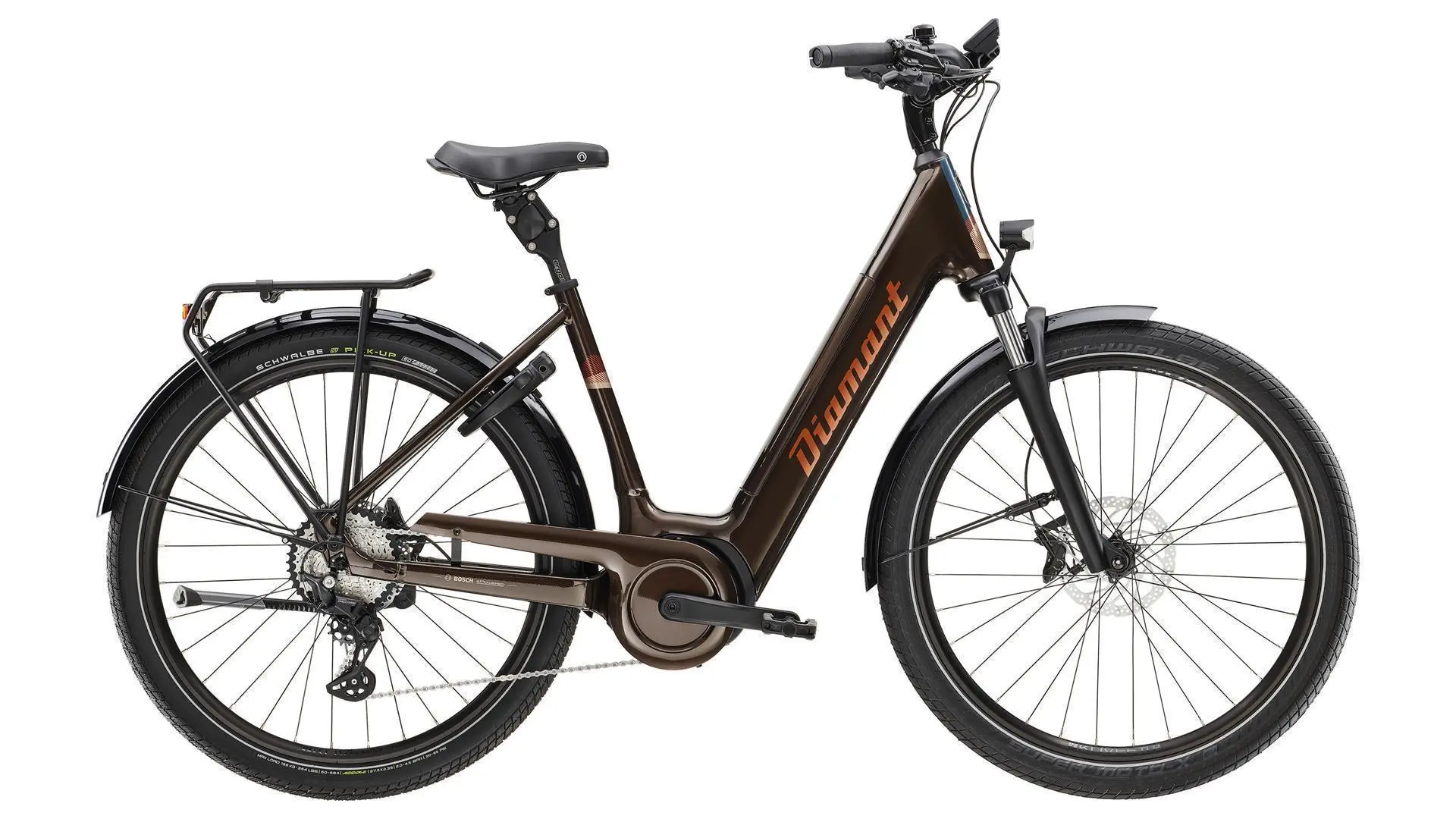 Diamant Mandara 160 Gen 3 545 Wh E-Bike Wave 27,5" berninabraun metallic