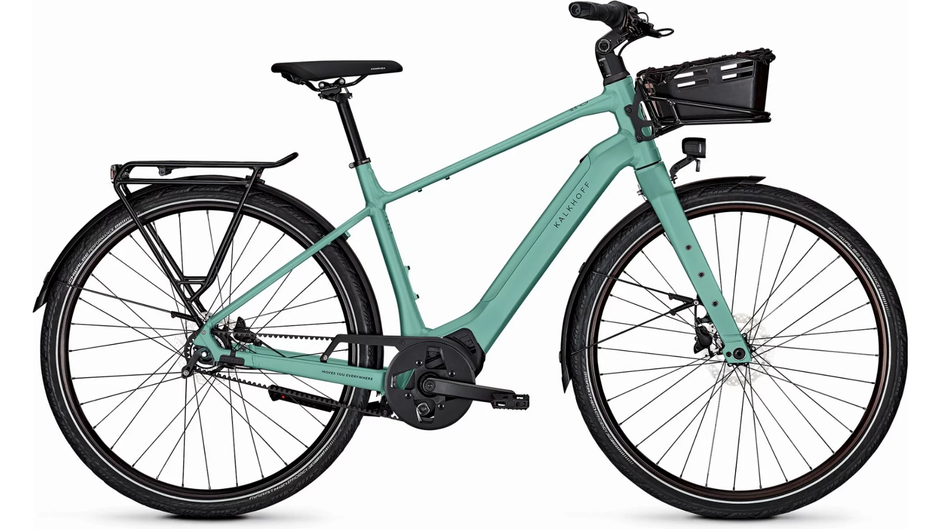 Kalkhoff Image L Advance 400 Wh E-Bike Diamant 29" sagegreen matt
